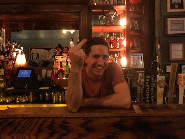 Watch out ladies and Park Slope moms. This a-hole owns a bar now. So proud of these dudes.