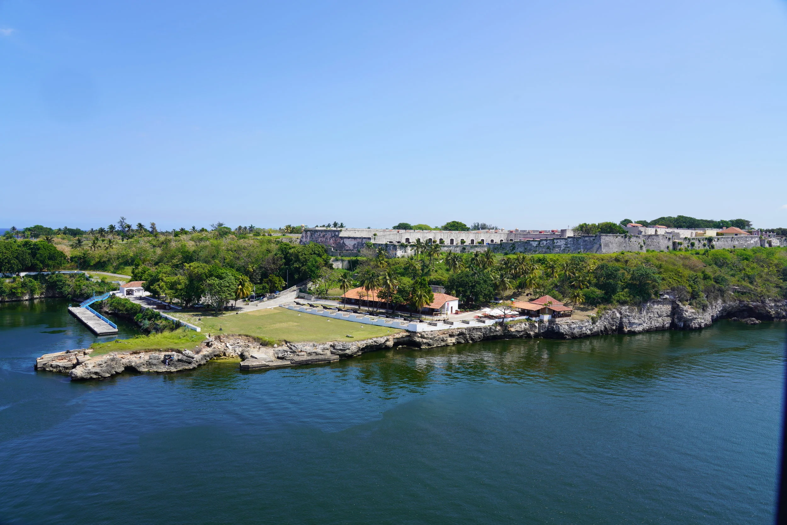 Chegada à Havana, Forte do Cristo de Mármore