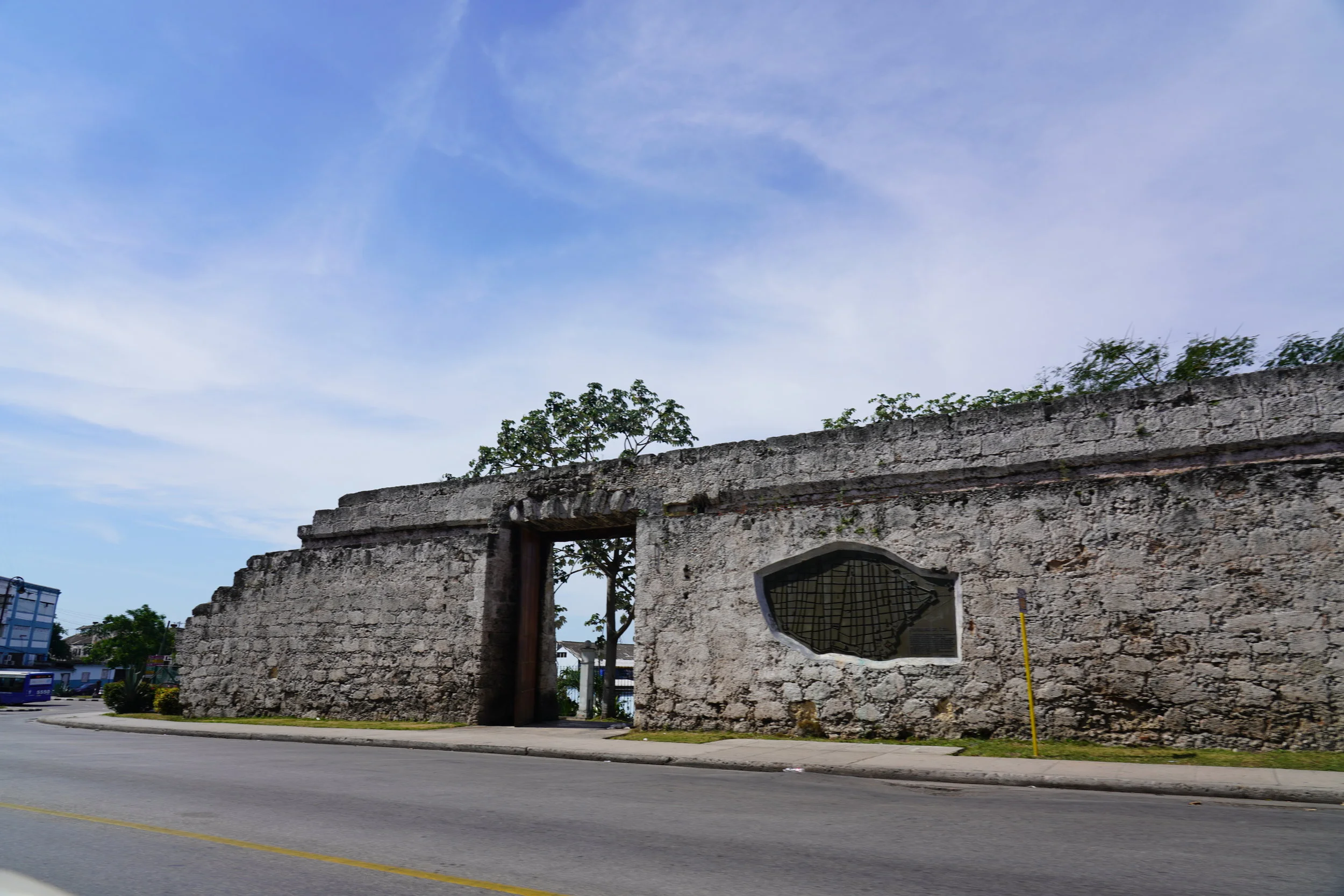 Ruina do Muro em Havana, Cuba