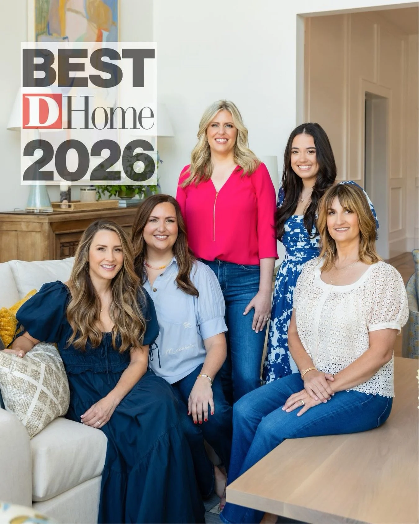 We are so excited and truly honored to share that Lark Interiors has been named a @dhome Best Designer another year!! This recognition comes from nominations made by builders, trade partners and fellow designers, which makes it especially meaningful 