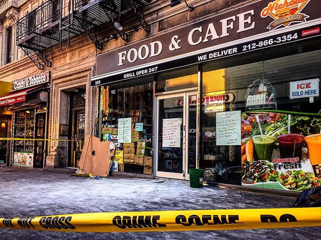 Crime Scene | Harlem, NY 
#crimescene #nyc #harlem 
Conveniently inconvenient.