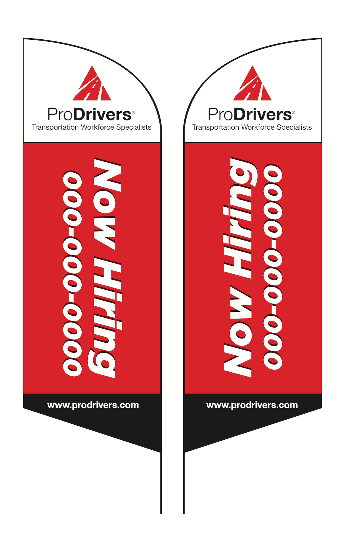  outdoor hiring event banner mock-up 