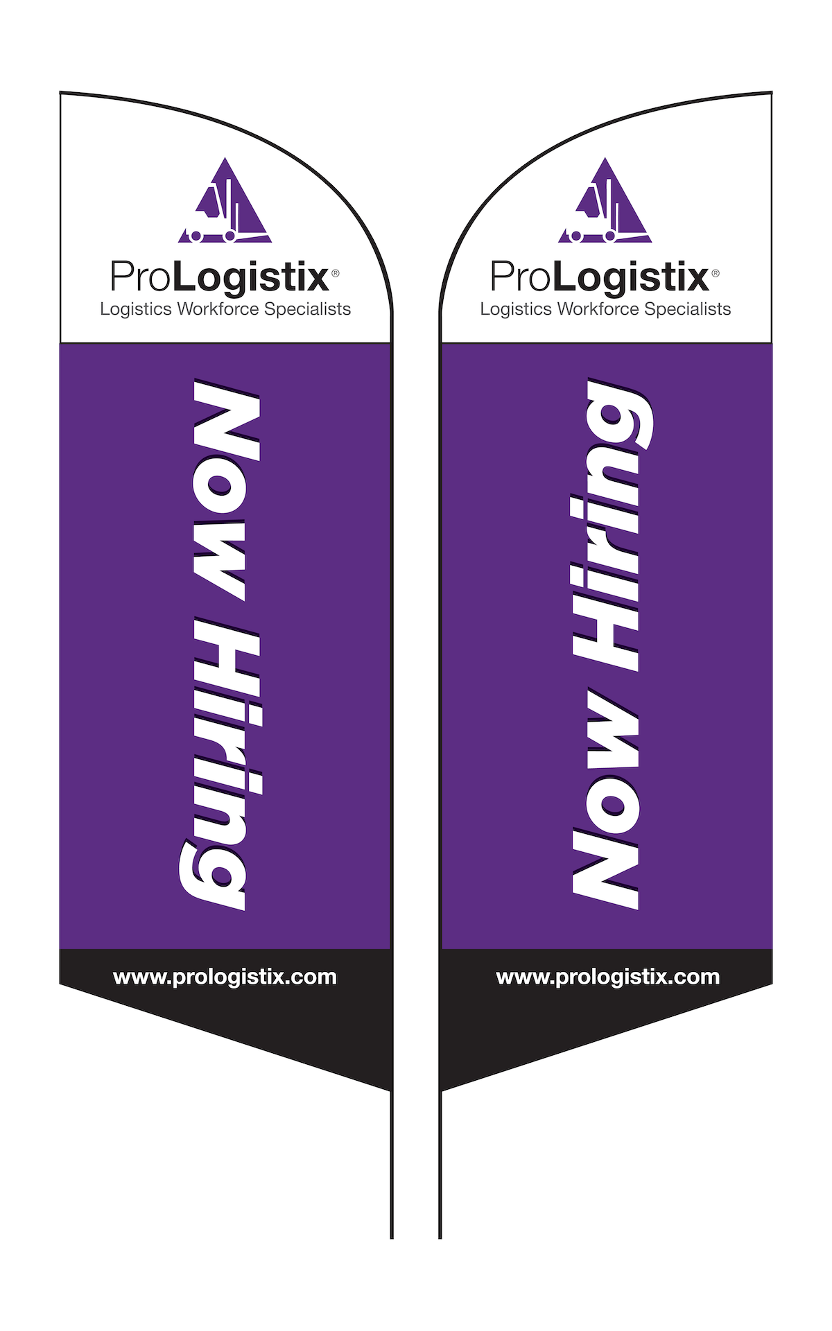  outdoor hiring event banner mock-up 