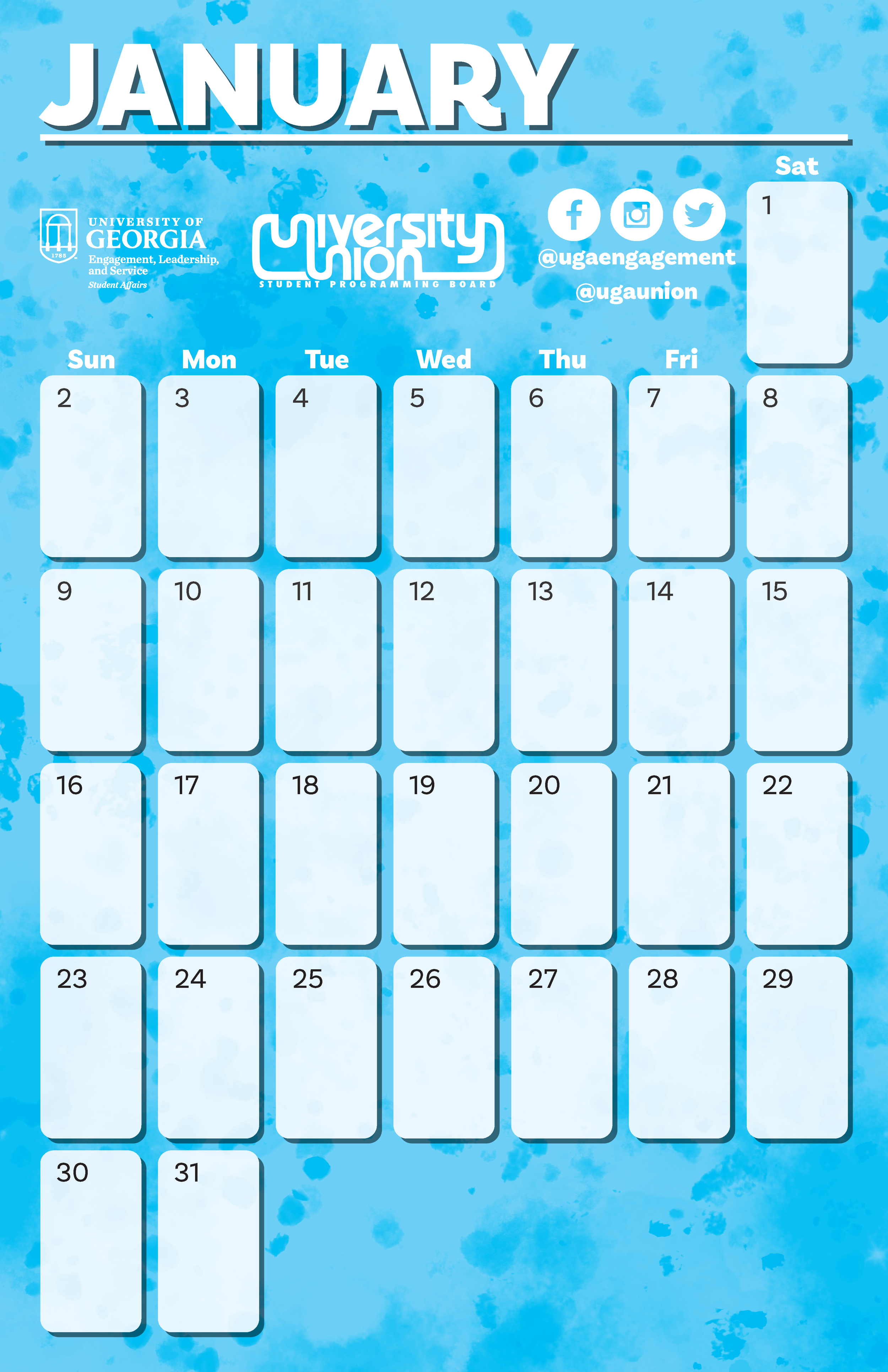 University Event Calendar for students