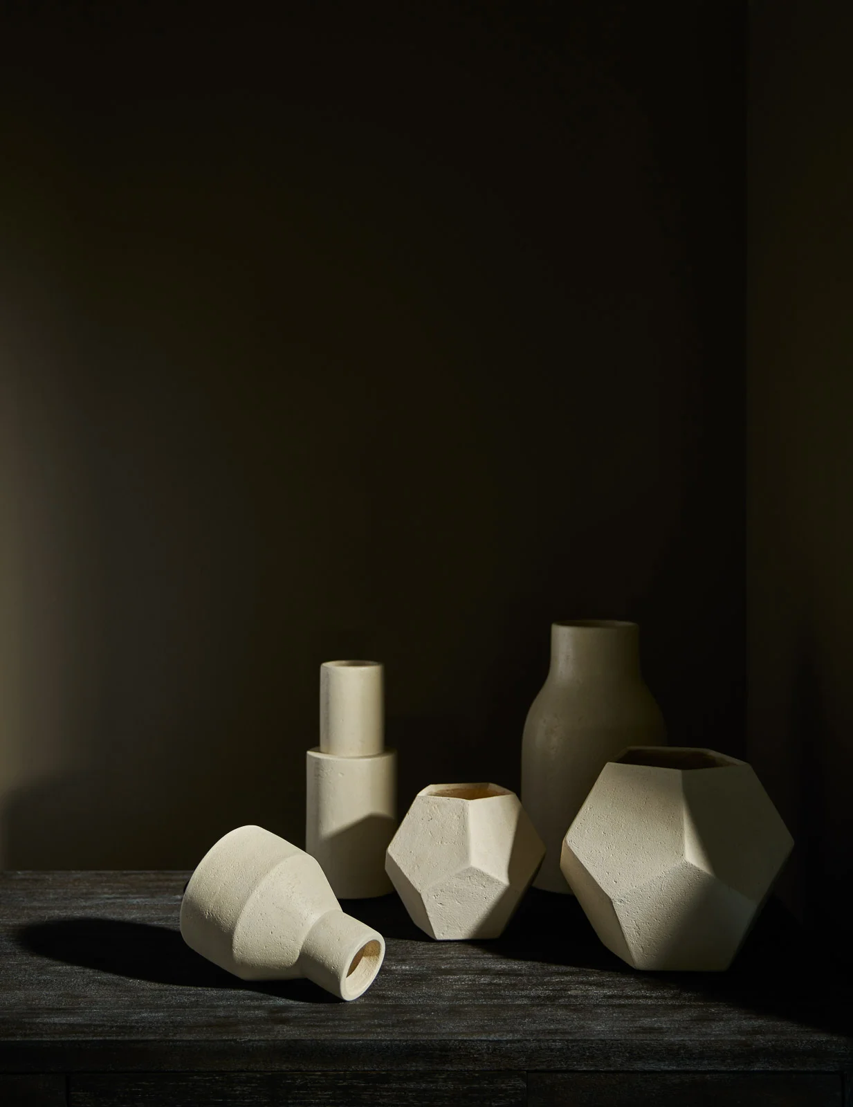 High key, vase and vessel product photography