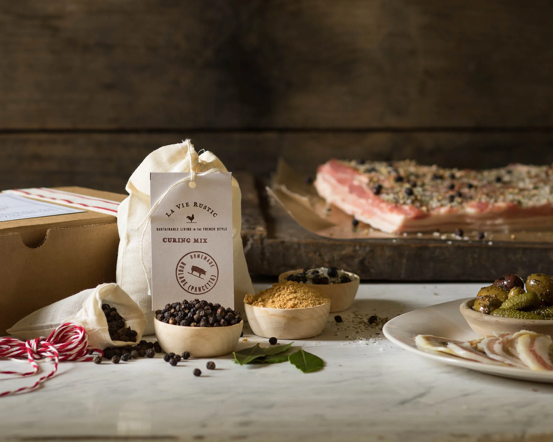 Provincial rustic inspired food and product photography