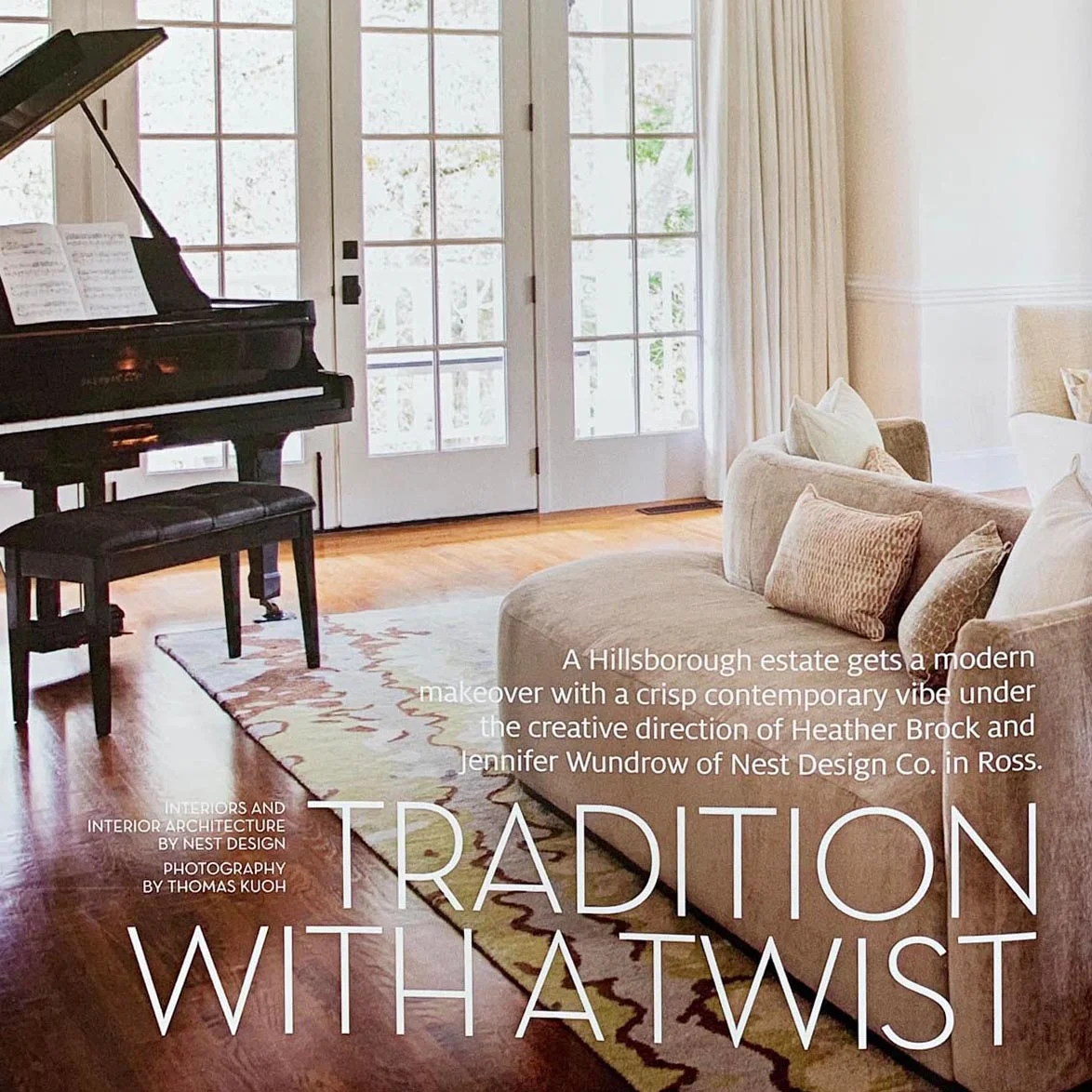 Nest Design - Gentry Magazine Feature