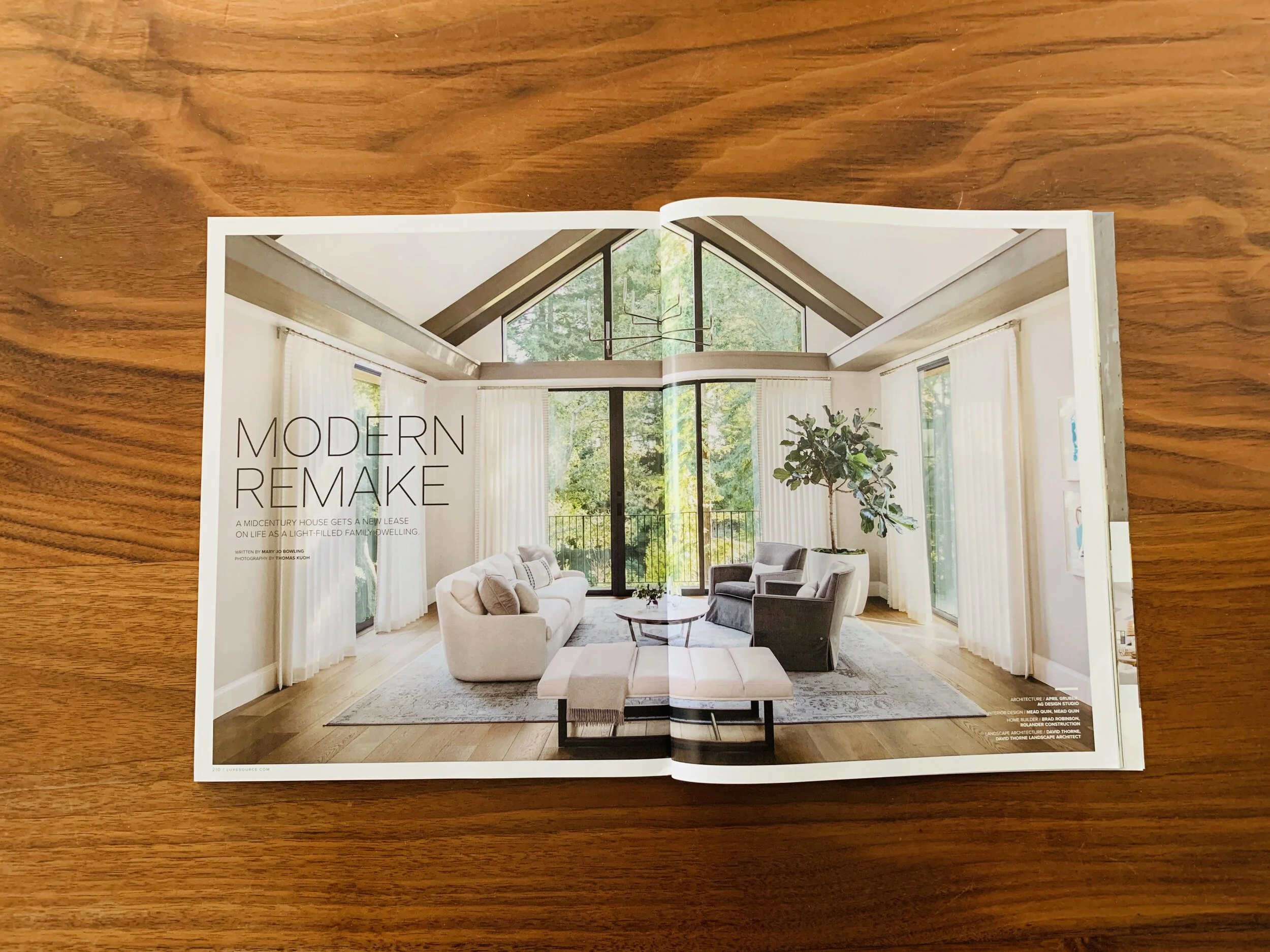 Luxe Magazine - AG Design 
