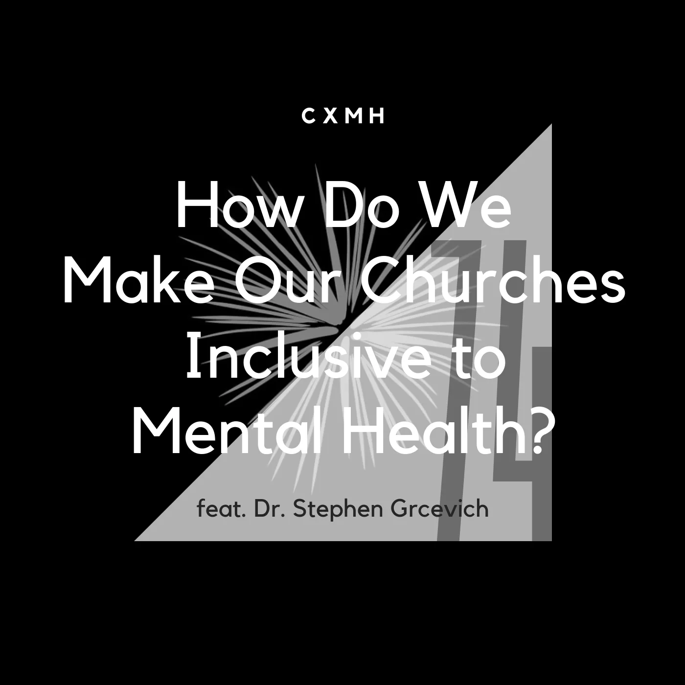 74 - How Do We Make Our Churches Inclusive for Mental Health? (feat. Dr. Stephen Grcevich)