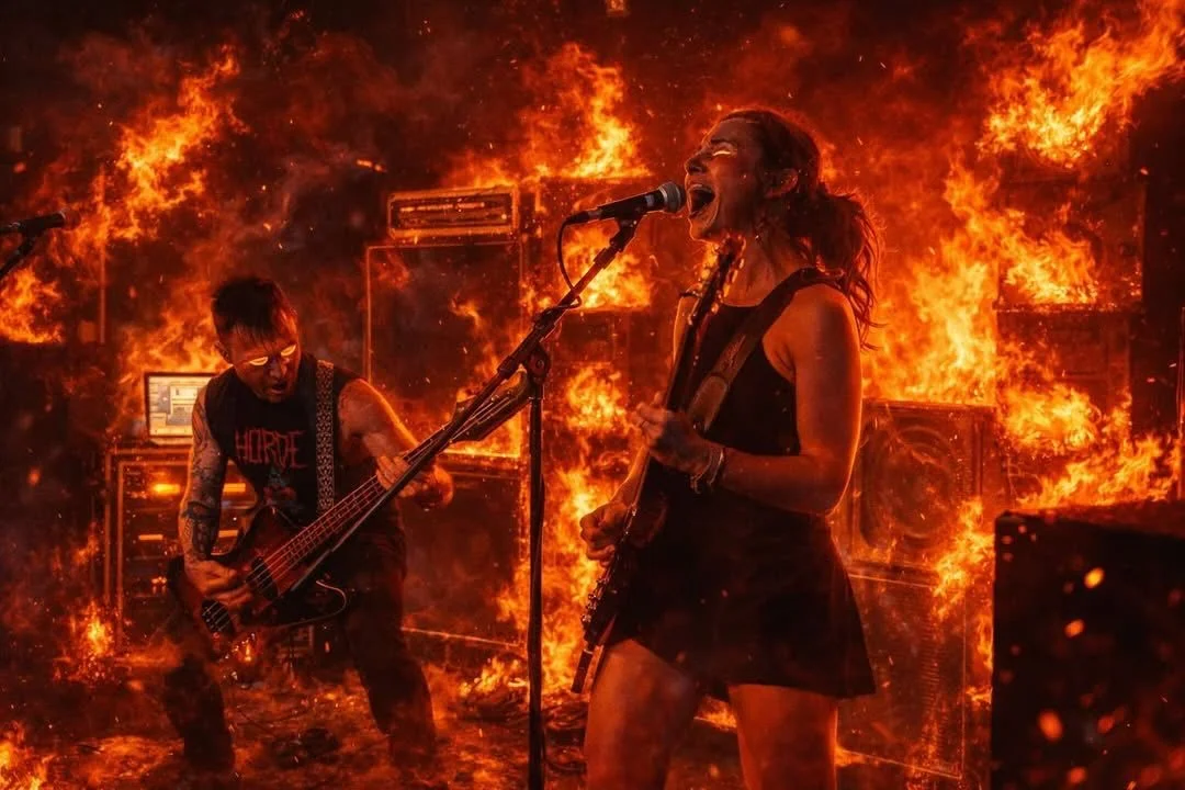 When fan art goes hard 🔥

Thanks @dogmuseum_ for this devilishly hot edit! 

#kingserpent #rocknroll #columbus #livemusic #hot