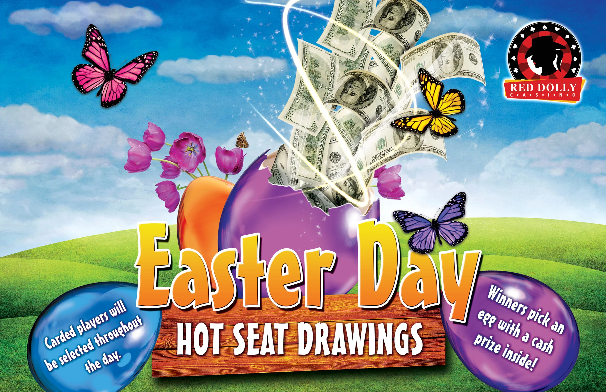 Hoppy Easter Hot Seat Drawings