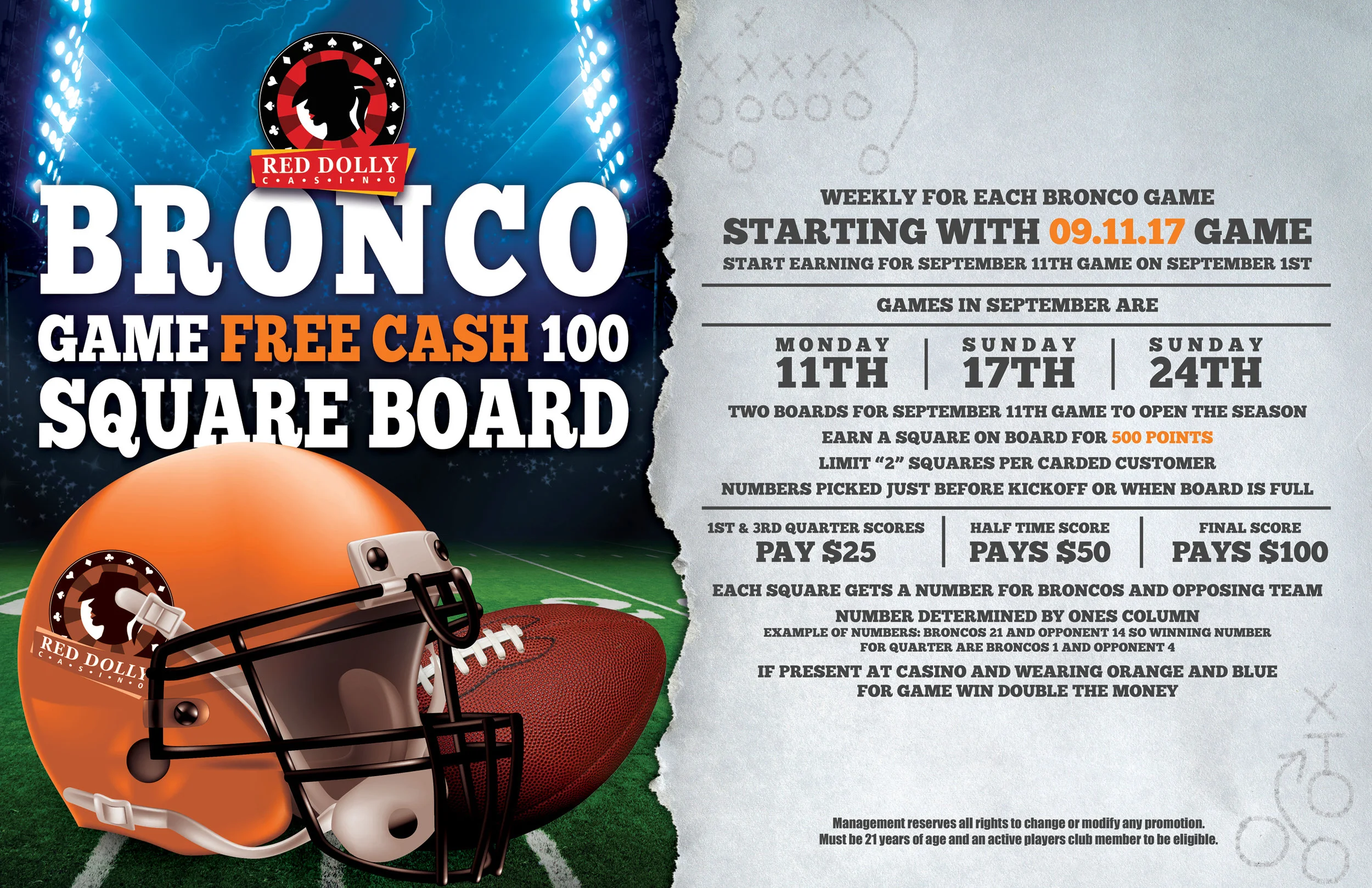 Broncos Board & Tailgate