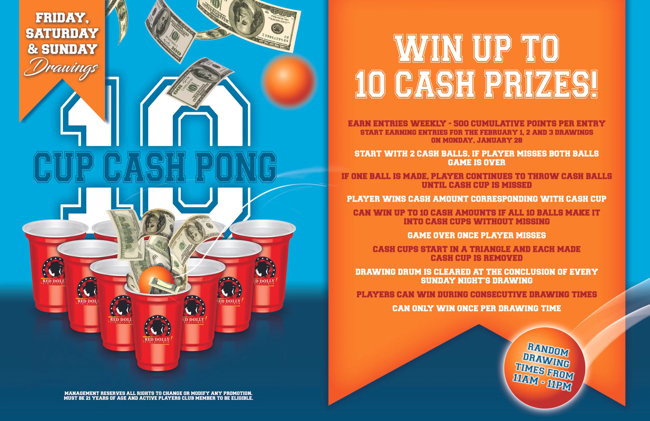 Cup Cash Pong!