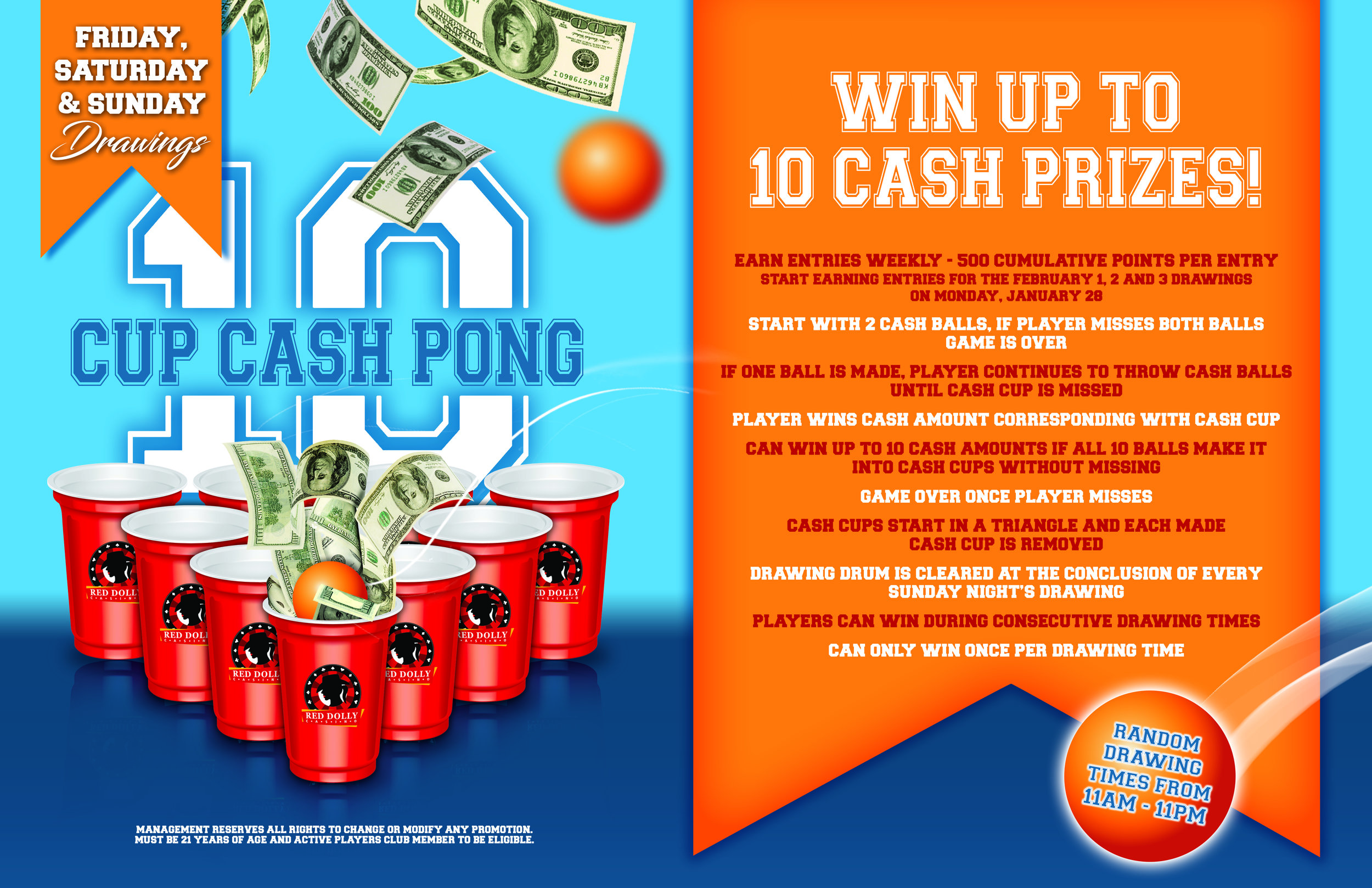 Cup Cash Pong!