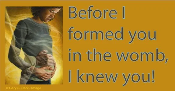 Before I formed you in the womb (Pregnant Woman)