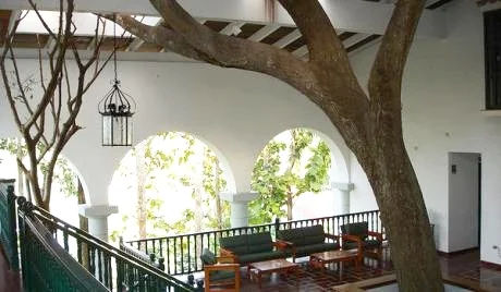 The lobby of La Moka. Image credit here .