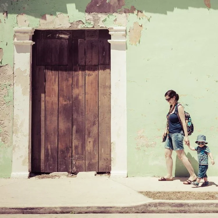 Little Jack and I in Mexico. Photo credit: John Ford