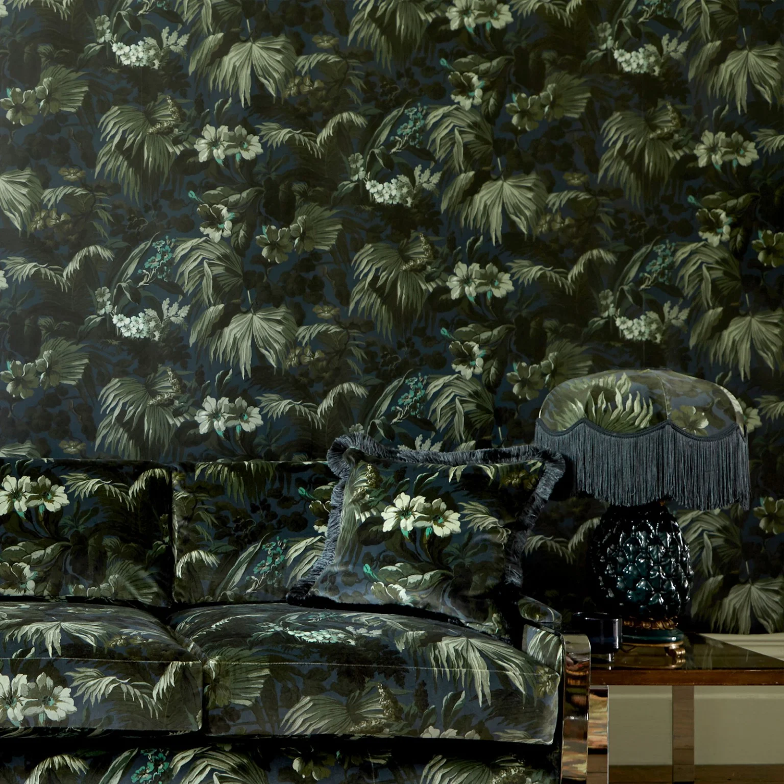 Limerence wallpaper by House of Hackney . I may only be able to stretch my budget to one small wall of this gorgeous design!