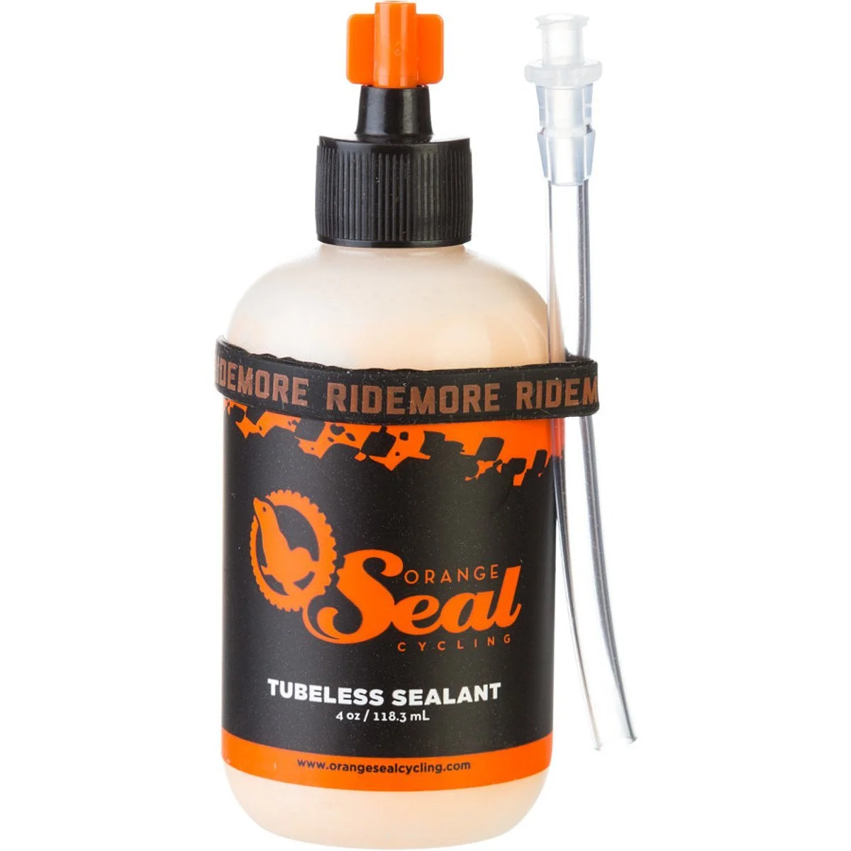 Orange seal is the easiest to inject, most reliable tubeless tire sealant I've tried, period. I rode the last 80 miles of the 2017 Dirty Kanza on a punctured tire with no worries.