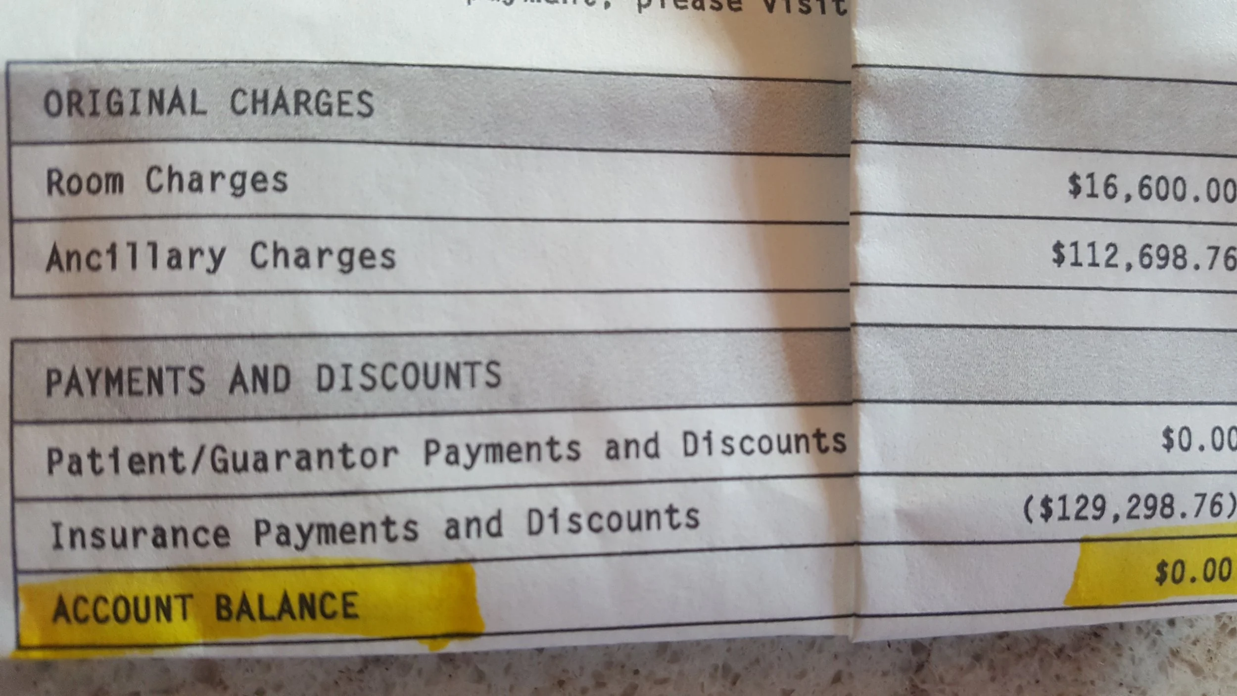 HospitalBill