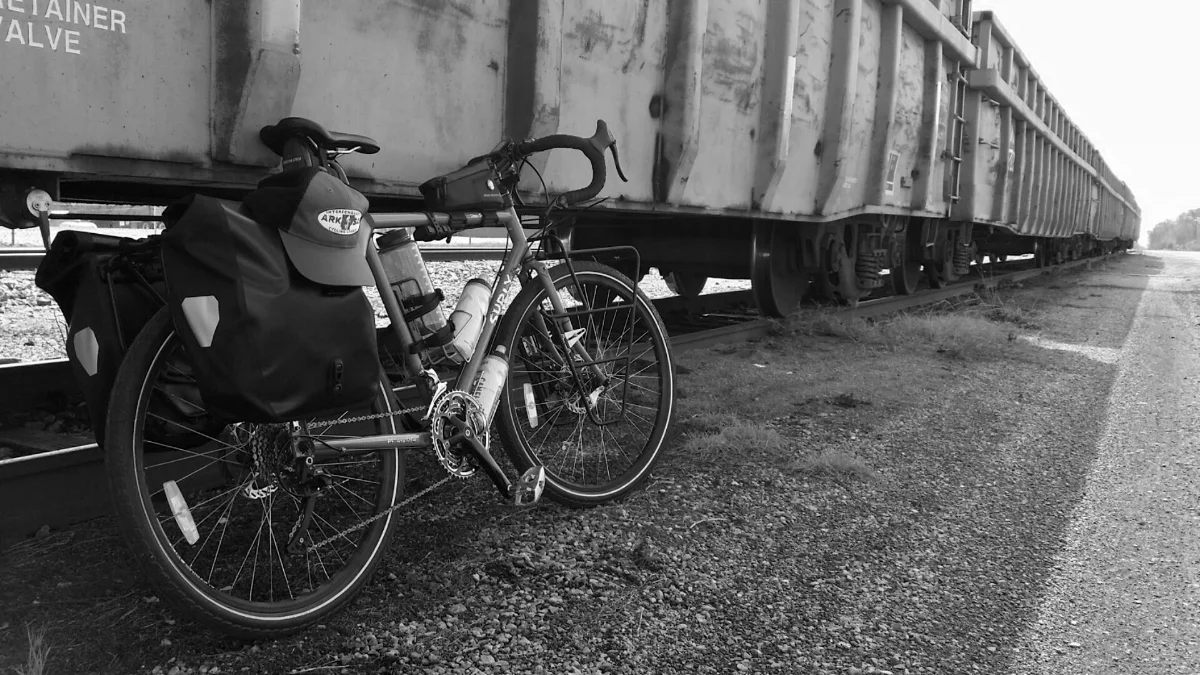 Sterling Minick's trusty commuter: a Surly Disc Trucker