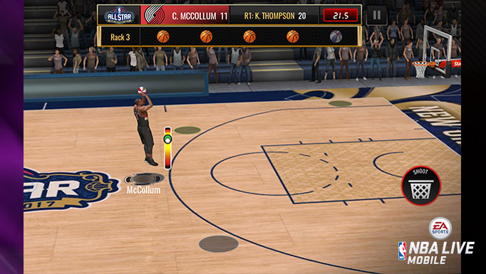 3-Point Shooting Contest was a new event mechanic introduced as part of All-Star Weekend game content
