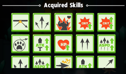 Massive ability set collected deep in the dungeon.