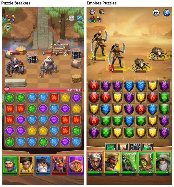Patriotic Misuse owner Can Playrix' Puzzle Breakers Crack Zynga's Empires & Puzzles? —  Deconstructor of Fun