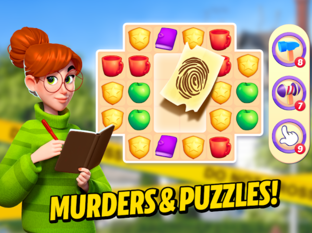 Rovio’s Small Town Murders focuses on hidden object style narrative. The game is growing but not at the pace of its competitors.