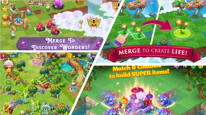 The merge sub-genre is quickly filling up with new entrants rushing in. At the moment there’s only evolution of game systems between the nearly identically looking games. Soon, we’ll see evolution in themes as the marketability will become the name of the game. Just like it occurred in match-games.