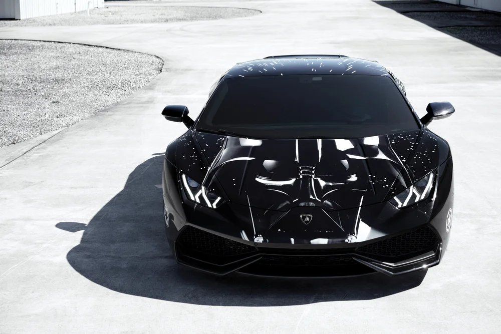 Black Lamborghini