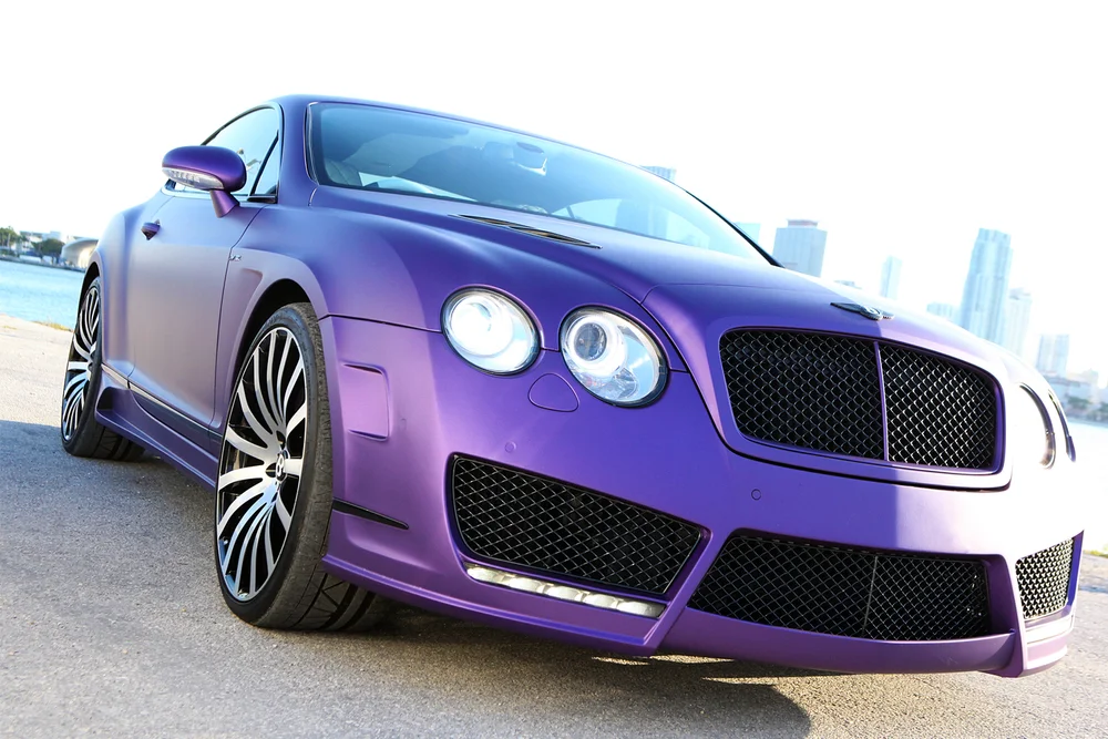 Purple Bentley