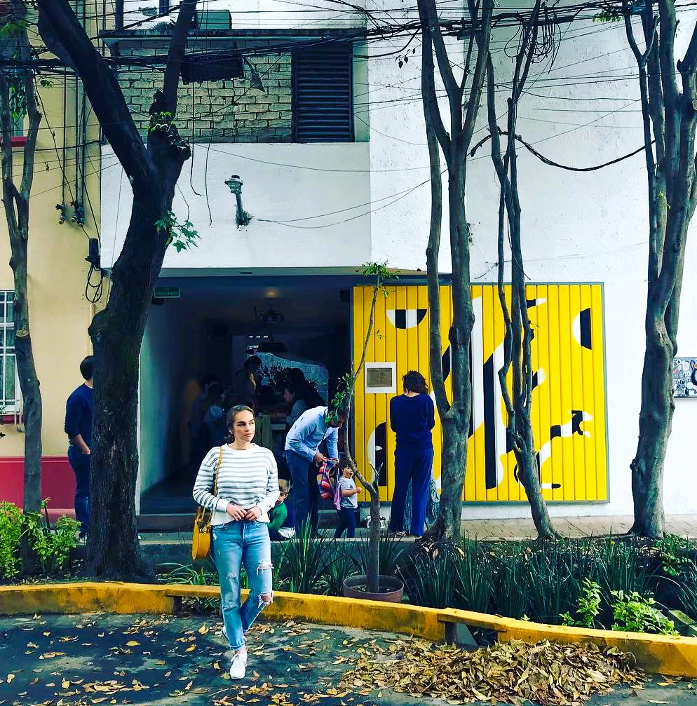 In front of Masala y Maiz