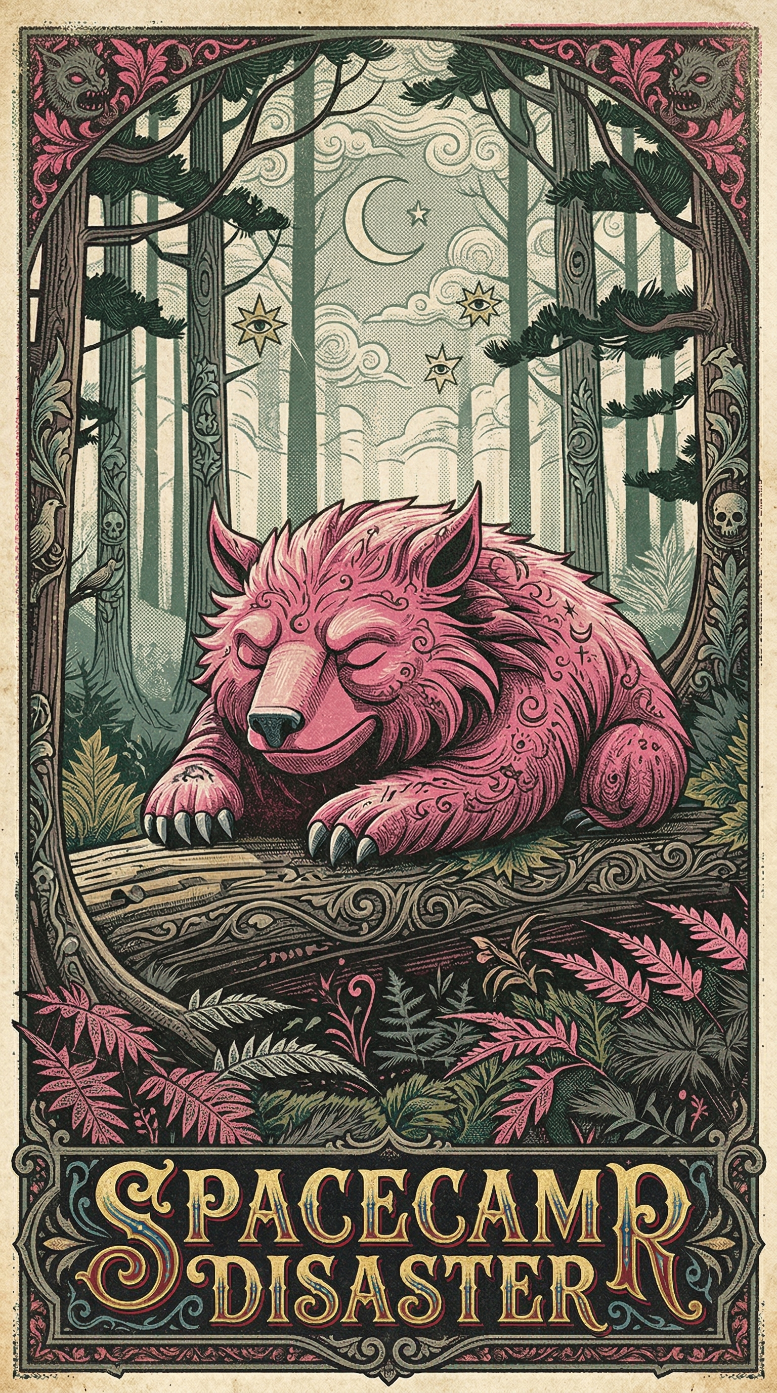 Spacecamp Disaster Poster Sleepy Monster A11.png