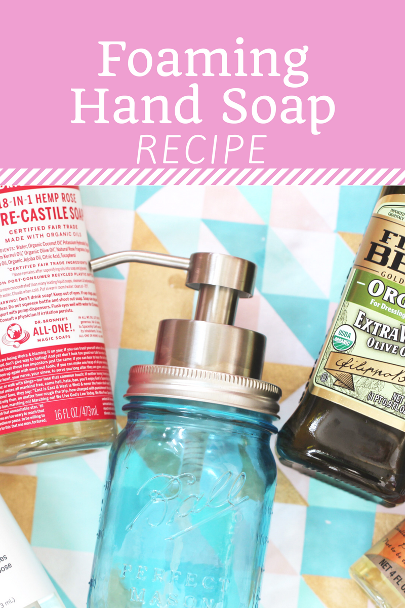  Say Goodbye To Dry Hands With This Simple Foaming Hand Soap Recipe