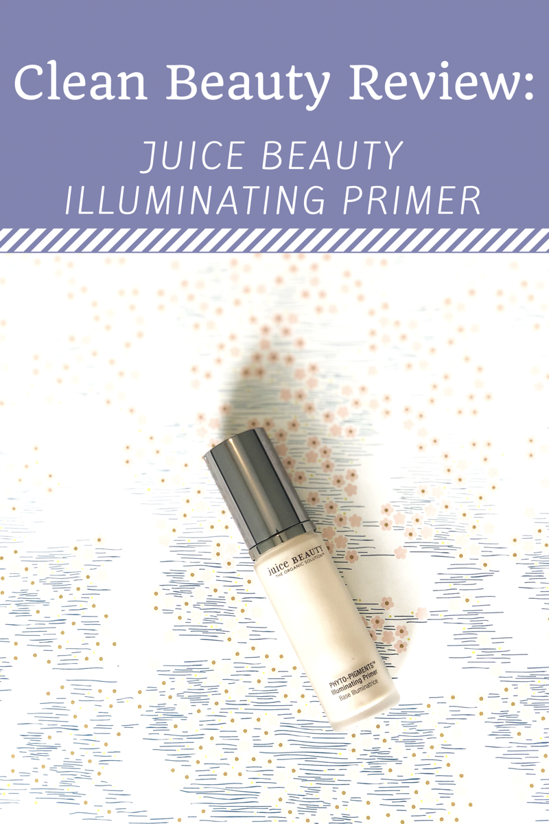 Clean Beauty Review: Juice Beauty Illuminating Primer