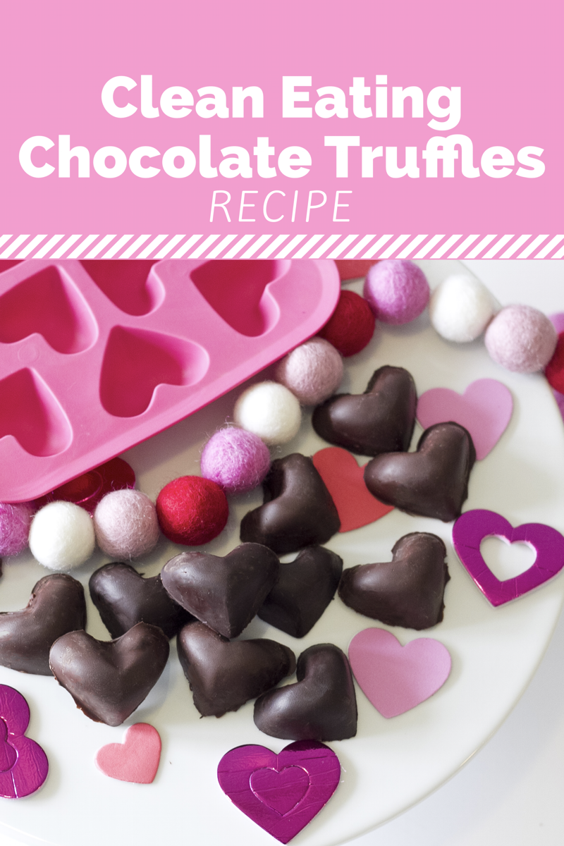 A Valentine's Treat: Clean Eating Chocolate Truffles 
