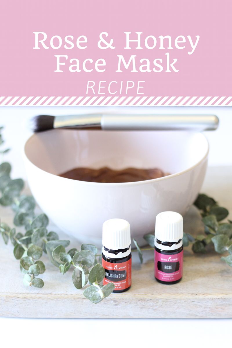 DIY Rose & Honey Face Mask 
