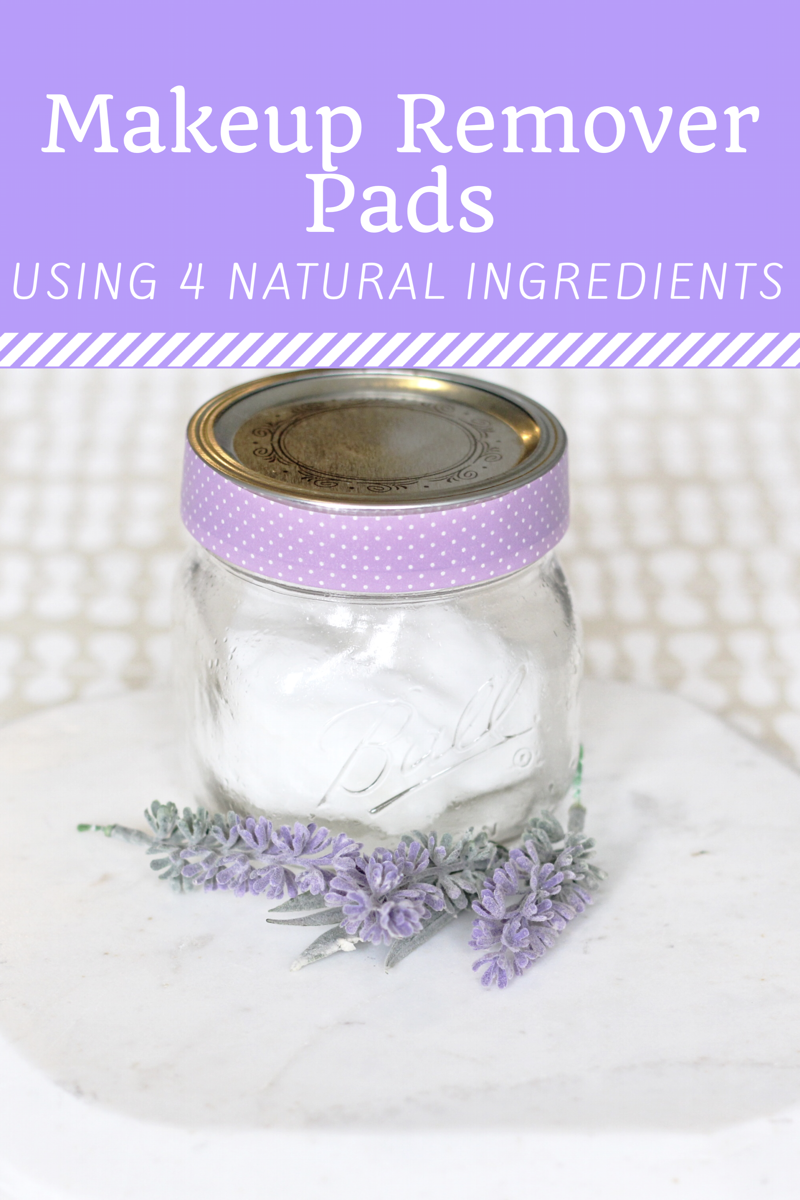 Quick & Easy DIY: Makeup Remover Pads Using Only 4 Natural Ingredients 