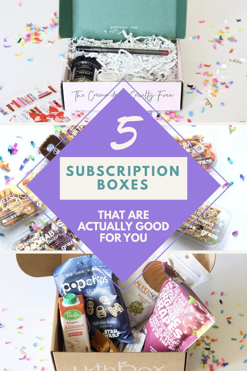 5 Amazing Subscription Boxes That Are Actually Good For You