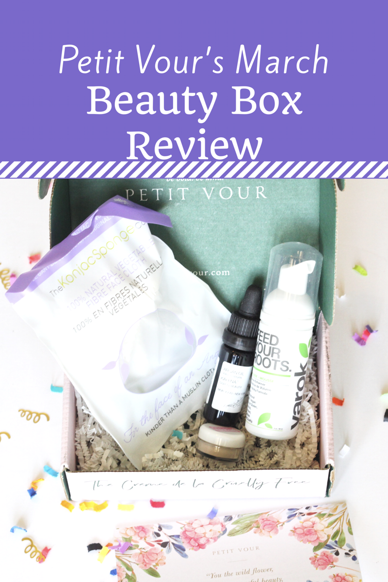 Petit Vour Beauty Subscription Box: March Review