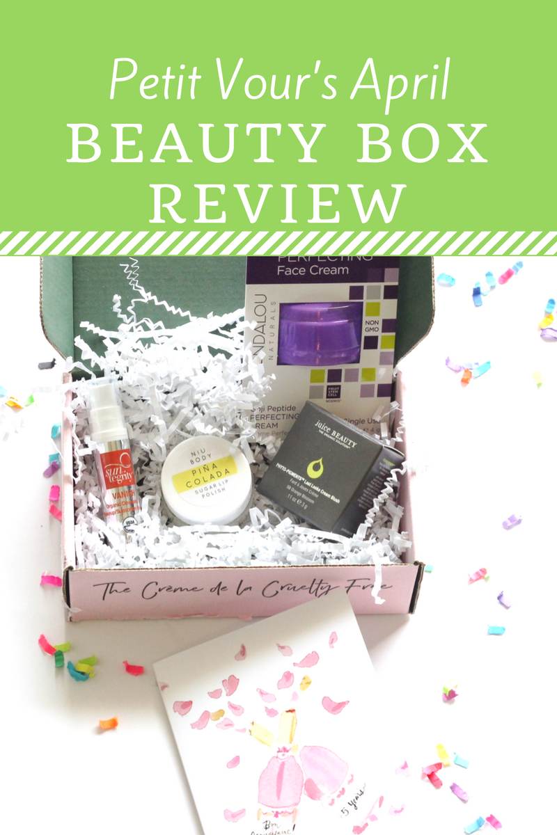 Petit Vour Beauty Subscription Box: April Review