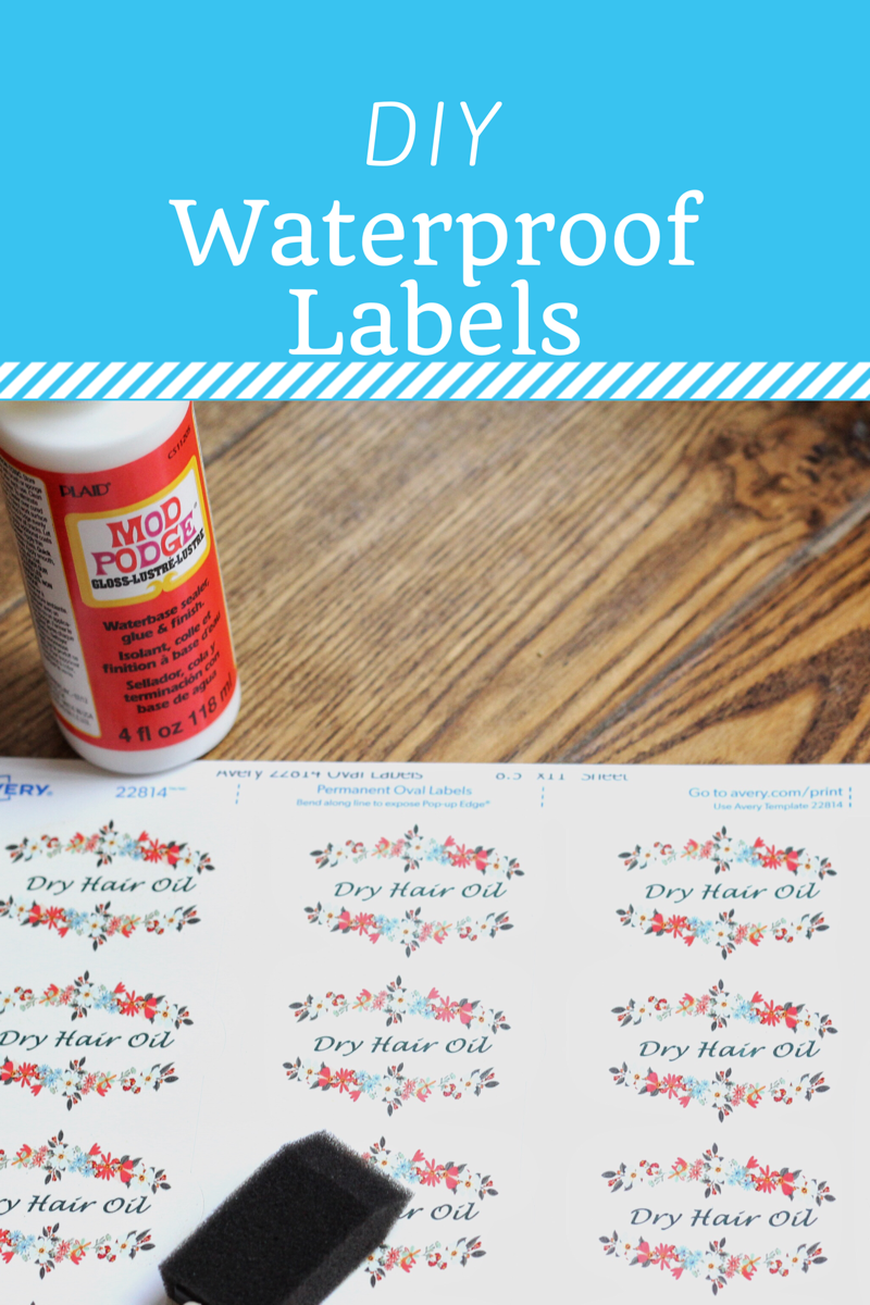 How To Make Waterproof Labels: An Easy Way To Up Your Homemade Label Game