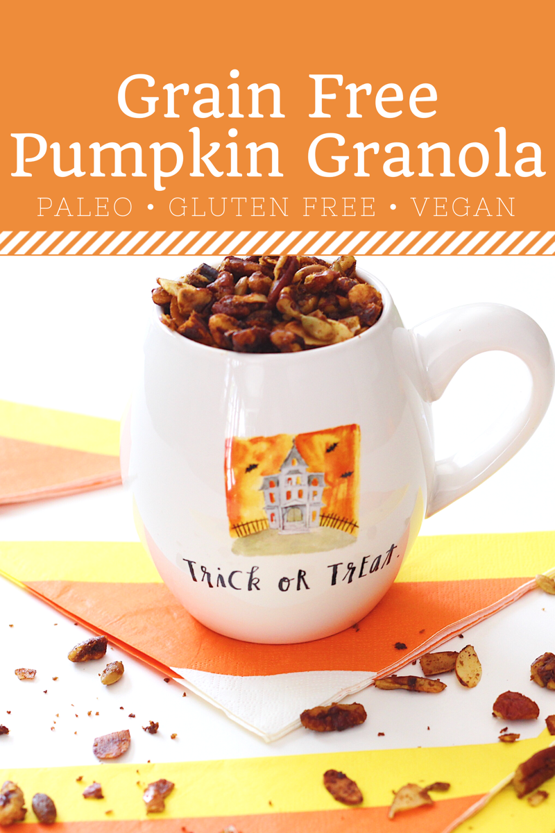 Grain Free Pumpkin Spice Granola
