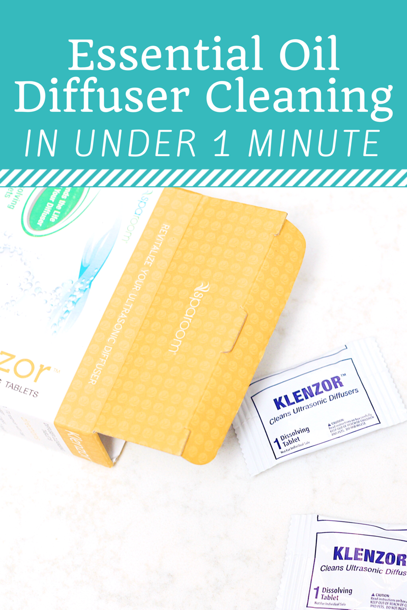 How To Easily Clean Your Essential Oil Diffuser In Under One Minute