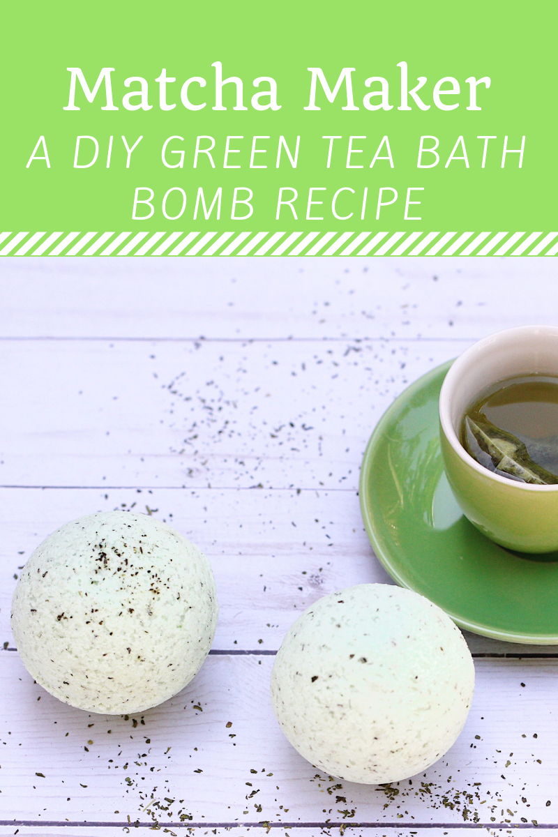 Matcha Maker: A Homemade Green Tea Bath Bomb Recipe For Beginners