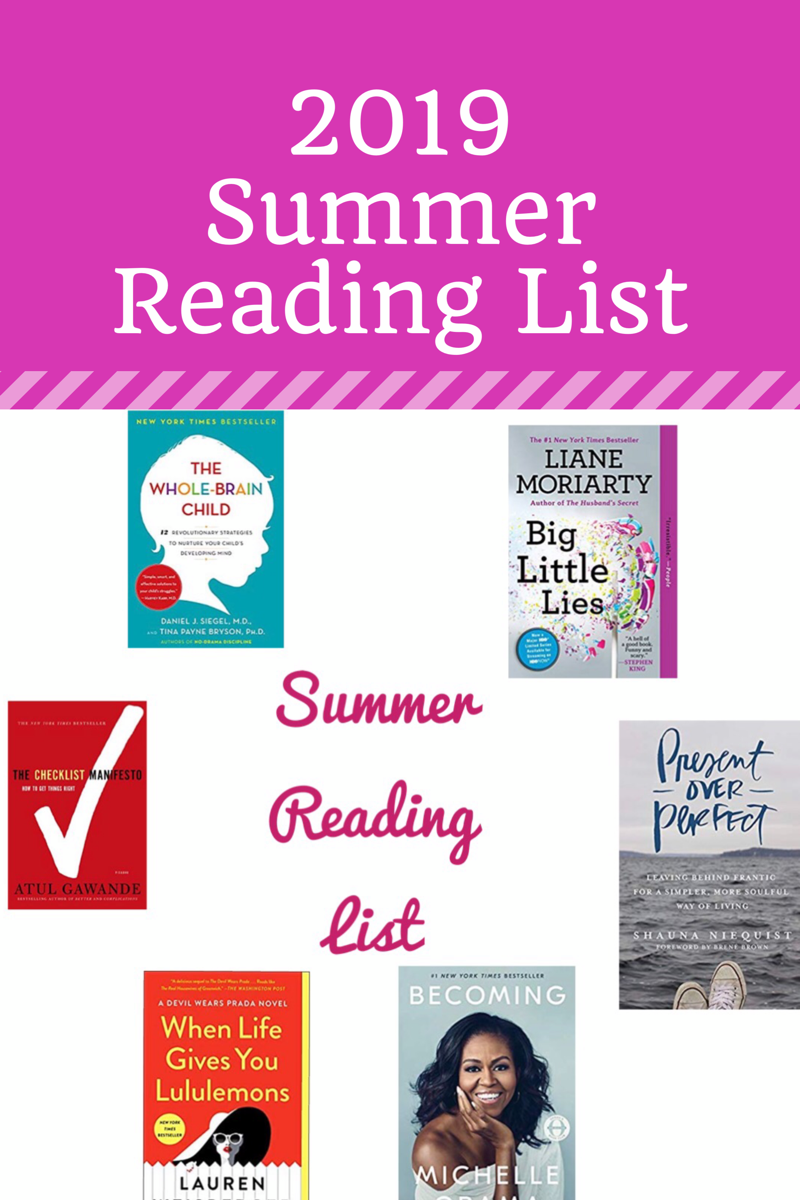 My Summer 2019 Reading List