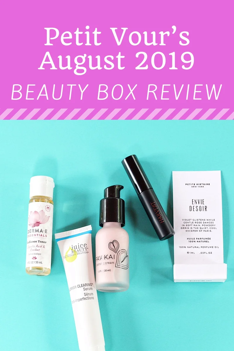 Petit Vour Beauty Subscription Box: August 2019 Review