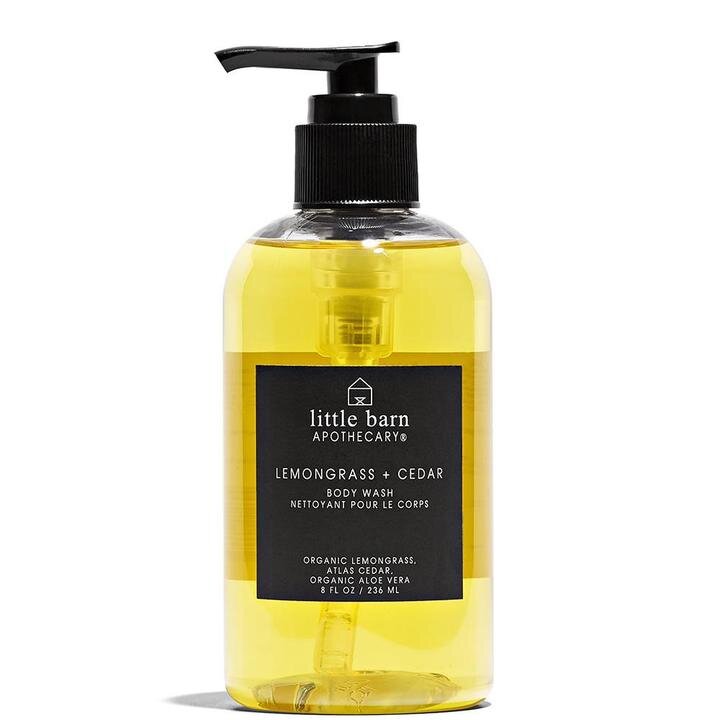 Little Barn Apothecary Lemongrass + Cedar Bodywash 