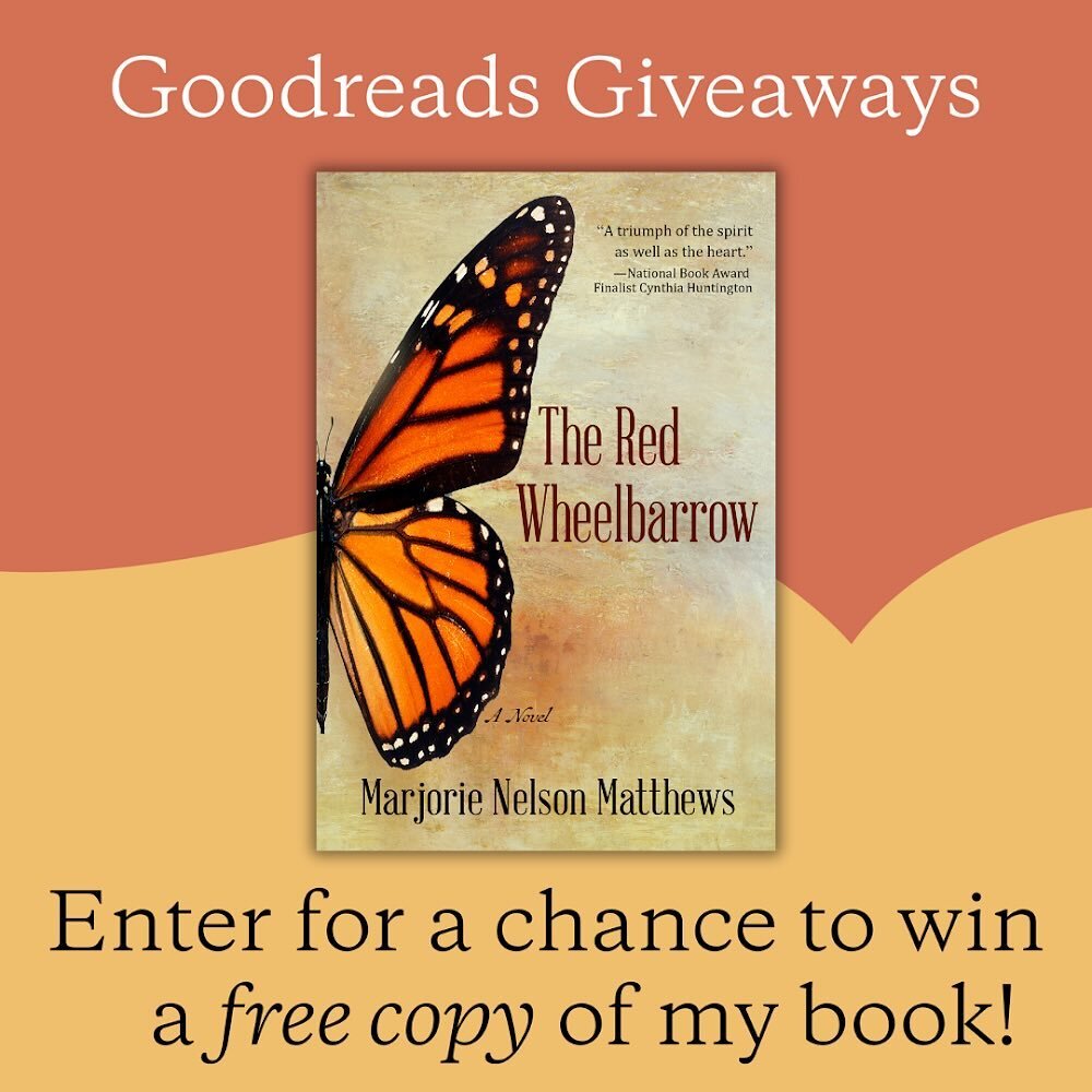 Head on over to @goodreads and enter the Kindle Giveaway for @marjorienelsonmatthews&rsquo; new novel THE RED WHEELBARROW which releases March 26th! The giveaway runs through the 28th. If you&rsquo;re a fan of Ethan Joella and quiet literary stories,